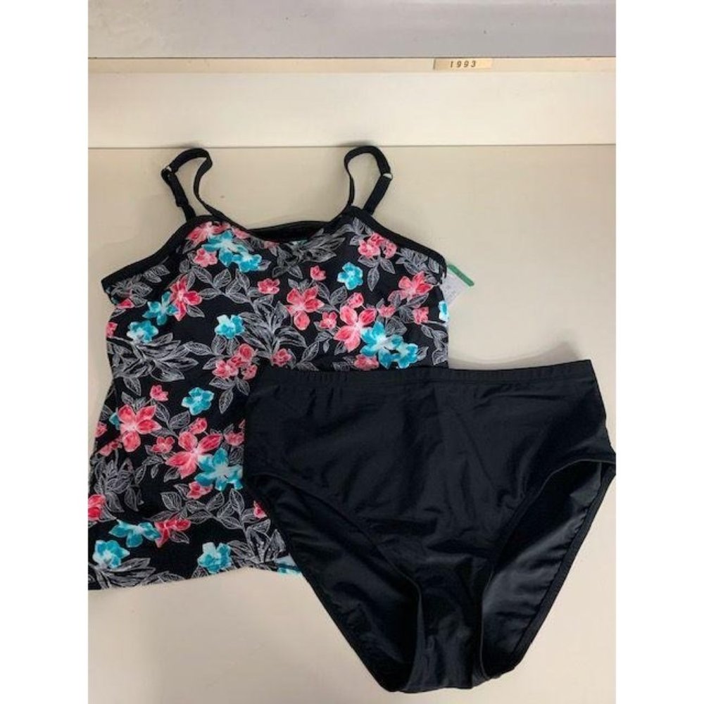 Christina Swimwear Top & Bottom Floral Print XL